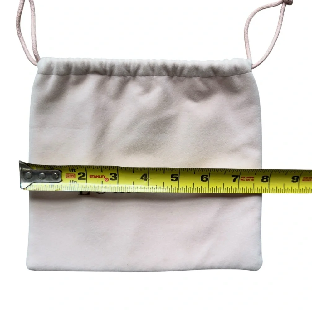 Lola Dre Light Pink Dust Drawstring Bag